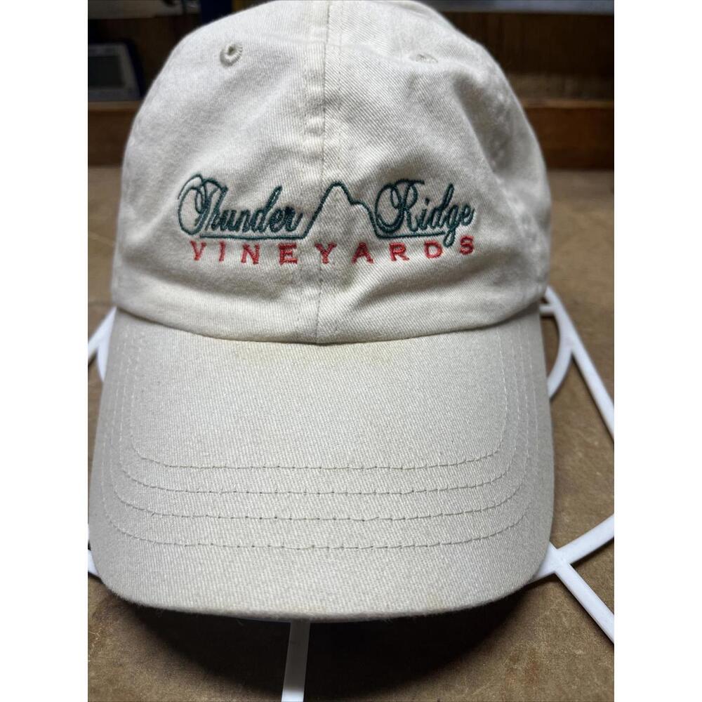 1982 Vintage Hat Thunder Ridge Vineyards Wine Cool Hat
